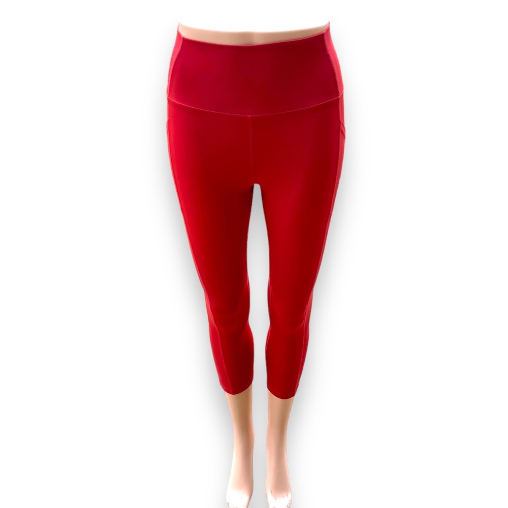 Zyia Red Brilliant 20” legging size 4